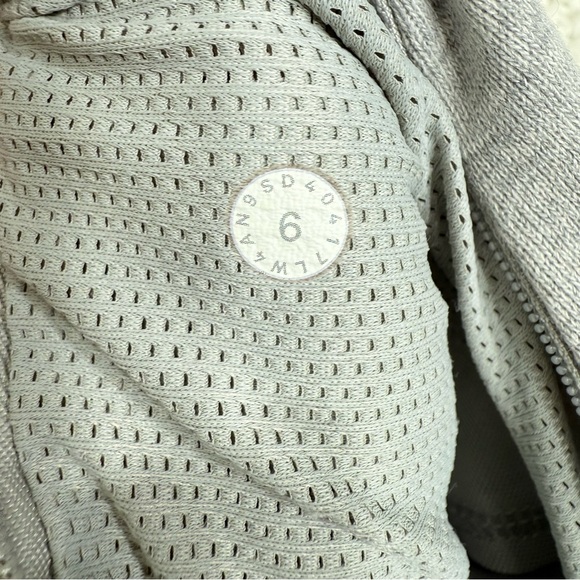 Lululemon Stand Out Sherpa Full Zip Jacket Size 6 in Heathered Core Light Grey - Picture 7 of 10